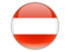 Austria flag round