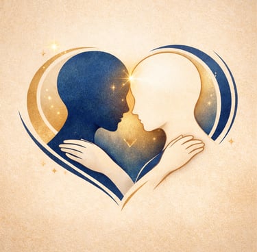 Illustration de la relation empathique et de la compréhension en psychothérapie à Vallauris