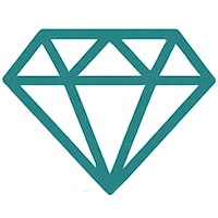 a diamond icon