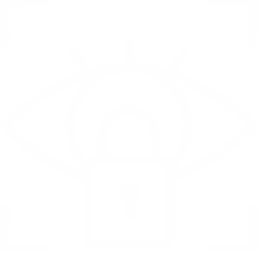 ícone segurança monitorada por vídeo