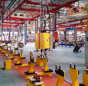 axle assembly line