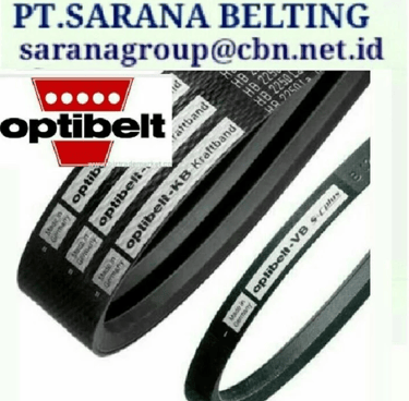 Jual Jual Bando VBelt, Jual Gates VBelt, Jual Optibelt VBelt.