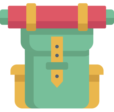 an illustration of a backpack