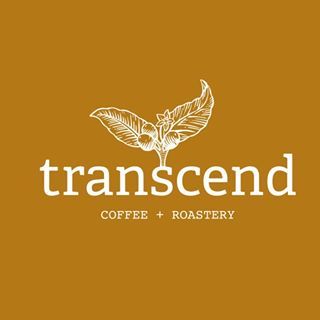 Logo for Transcend Coffee and Roastery in Edmonton.