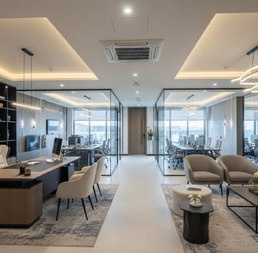 Office Renovation. Luxury Finish. Luxury Interior Design.