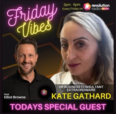 a woman in a white shirt and a man in a black shirt and a black