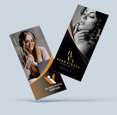 Imagen de flyers de diferentes clientes de guillesdesigns
