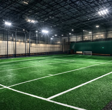 Indoor sports arena Construction in India
