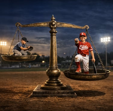 Winning outweighs development in youth baseball.