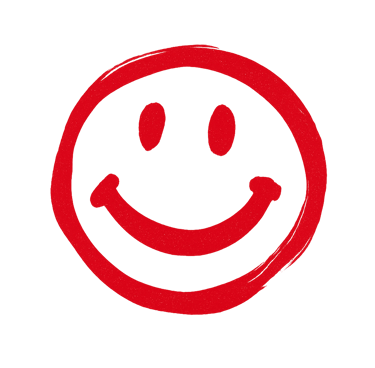 Carita feliz roja Talenty