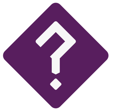 A question mark - Contact SquareKey Studio to ask any questions on logo, brand or website design