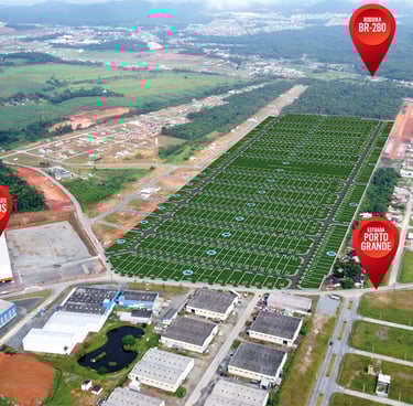 Loteamento Village Ponto Alto em Araquari