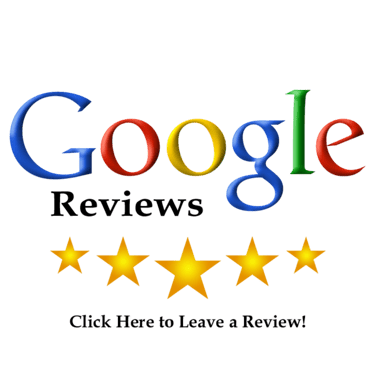 a google search engine logo with five stars
