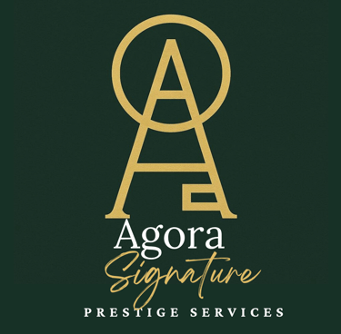 a logo for agora signature prestige prestige prestige prestige prestige prestige prestige prestige prestige prestige
