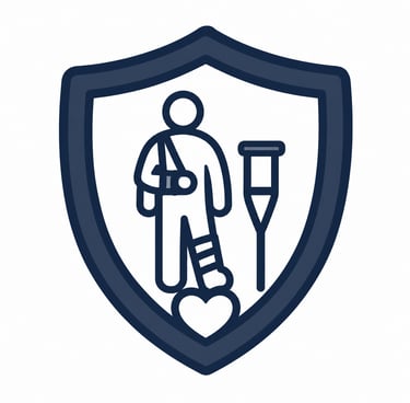 Disability insurance icon