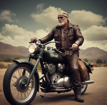 a man wearing a hat and jacket in the dark