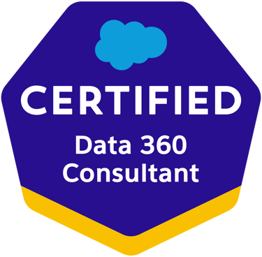 Logo Salesforce Data 360 Consultant - Conteúdo Preparatório