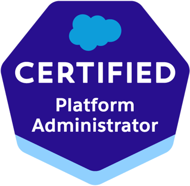 Logo Salesforce Platform Administrator - Conteúdo Preparatório