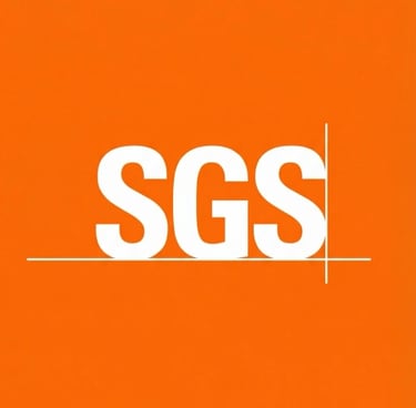 Official SGS inspection and verification company logo