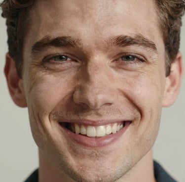 A warm, inviting portrait of a smiling coach in a cozy, sunlit room.