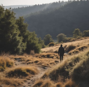 A cozy wooden cabin surrounded by lush green trees in Lonquimay.