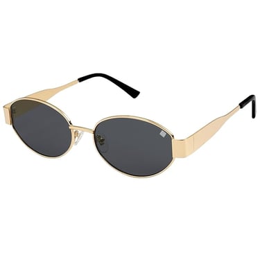 Retro round oval sunglasses