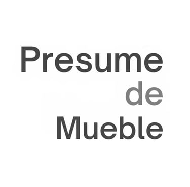 logotipo de Presume de Mueble