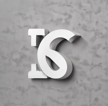 gray background with an S over it