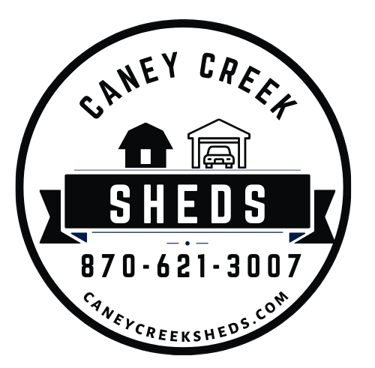 Caney Creek Sheds logo – Portable buildings, sheds, garages, and carports in Texarkana, Arkansas