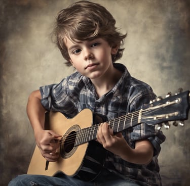 people playing musical instruments inside building