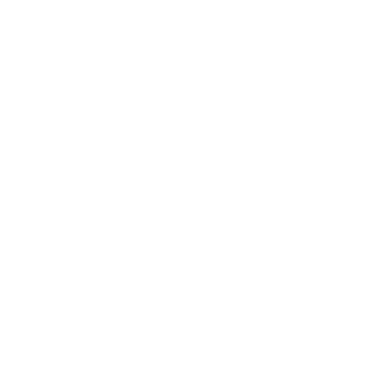 Logo minimaliste de de feuille de plante isolée à l'intérieur d'une forme organique blanche.