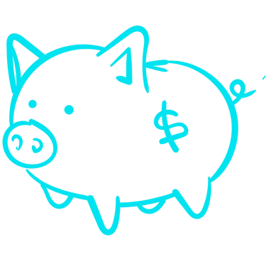 Cerdo dinero