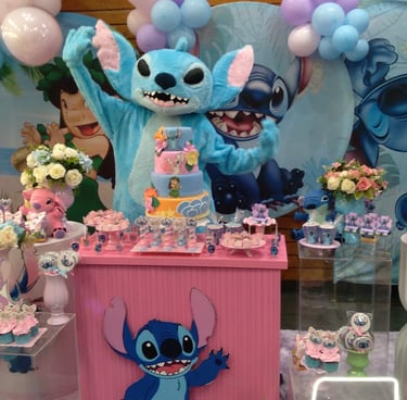 Personagem Stitch para Festa Infantil