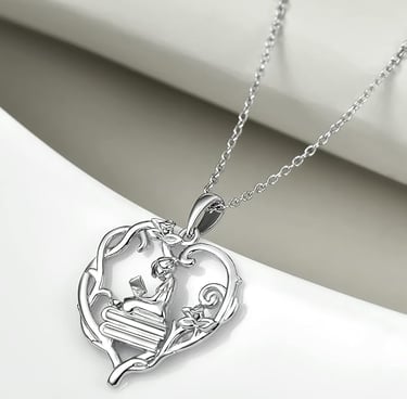 Book Lover Necklace
