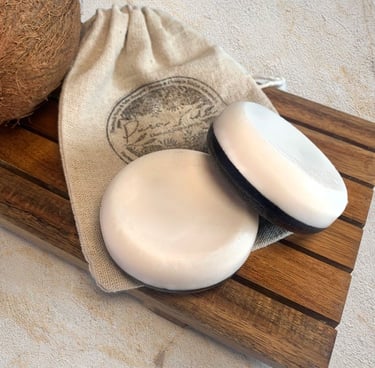 Jabón artesanal de coco 