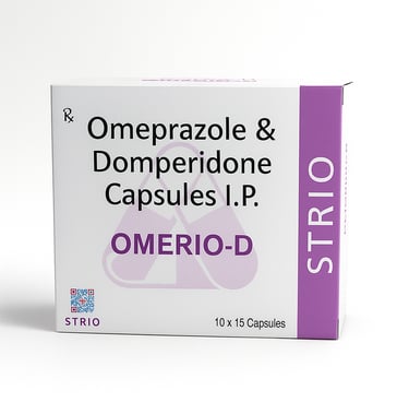 OMERIO-D , OMEPRAZOLE TABLETS FROM STRIO HEALTHCARE
