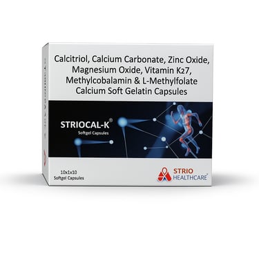 STRIOCAL-K, CALCIUM TABLETS BY STRIO HEALTHCARE