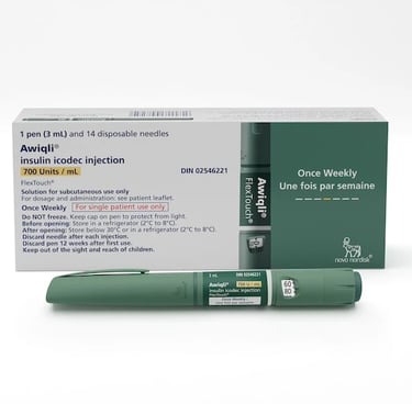 a box of diabetes medication Awiqli