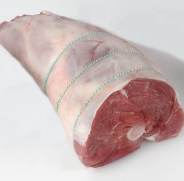 Raw hogget shank