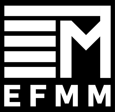 a logo for efmm