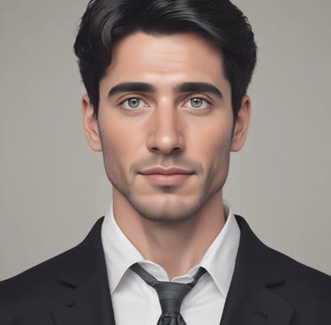 woman wearing black crew-neck shirt