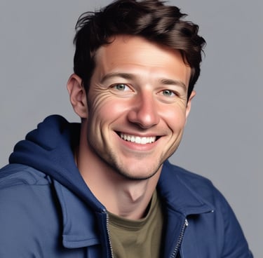 A facebook profile picture of a customer.