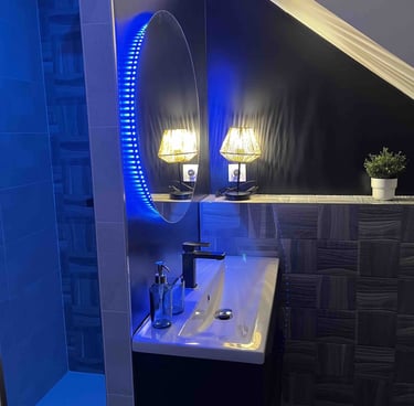 salle de bain et douche