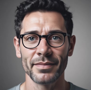 A woman with long hair is writing on a whiteboard. She is using sticky notes and markers to organize and plan a strategy. The board has various handwritten notes and symbols related to marketing and digital education.