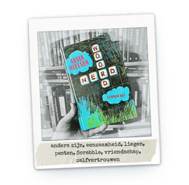 Polaroid van boek Woordnerd met de belangrijkste onderwerpen 