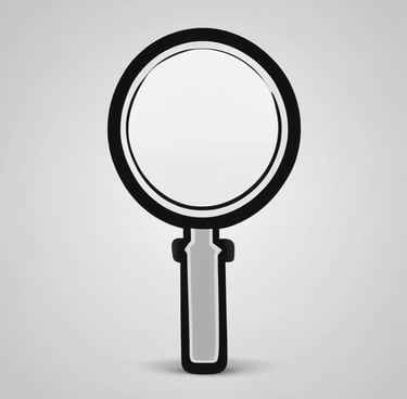 magnifiying glass icon