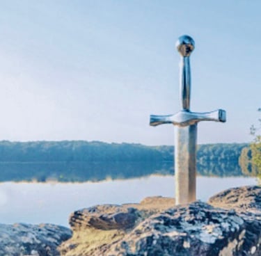 le lac de tremelin foret de broceliande