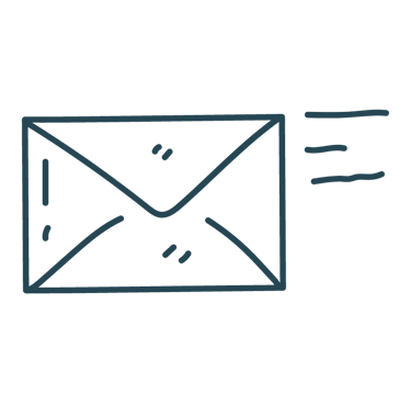 illustration d'un courrier