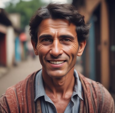 3 men standing on yellow metal fence during daytime