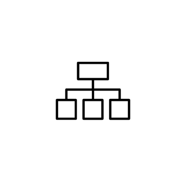 Vector image showing a flowchart displaying the dilemma of generative AI and dialog management tools